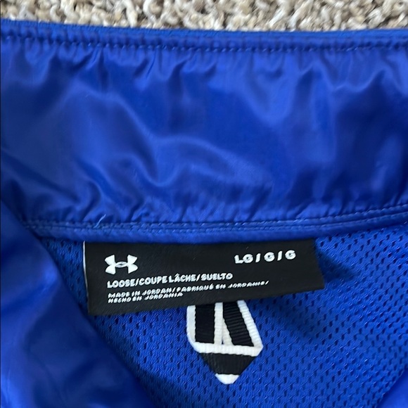 Under Armour Royal Blue Performance Pullover - Picture 3 of 5